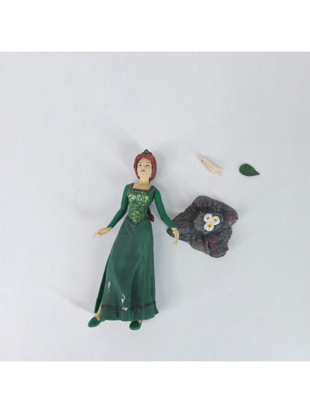2001 SHREK Princess Fiona 6" Action Figure McFarlane Toys Loose Leg Kicking